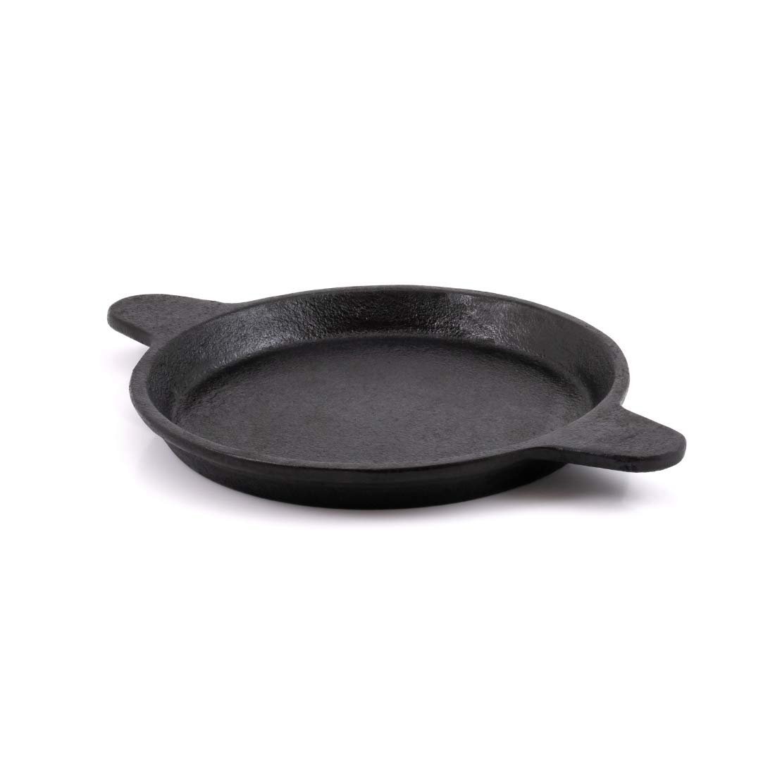 Bhagya Cast Iron Cookware Iron Fish Fry Pan 8 Inches, Black – Bhagya